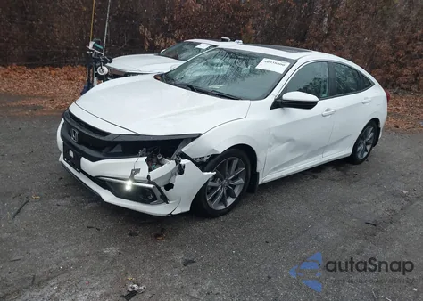 2019 Honda Civic Ex из США, поврежденный, VIN 19XFC1F37KE001245